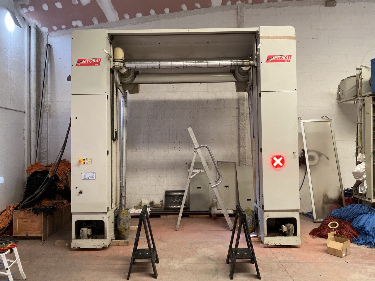 Istobal M4 en reconstrucción